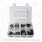 Aeroflow AF178-KIT Viton O-Rings -3 to -20AN Pk 10 Of Each In Plastic Case