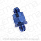 Aeroflow AF612-10 Check Valve Inline -10AN Blue / One Way Valve
