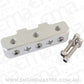 Pressure Sensor Block - Silver (With X9 1/8" NPT)