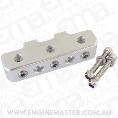 Pressure Sensor Block - Silver (With X9 1/8" NPT)