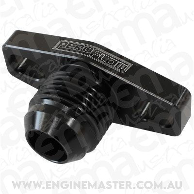 Aeroflow AF463-05 Turbo Drain Adapter -10AN 38-44mm Bolt Centres