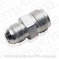 Aeroflow AF355-06SS Power Steer Fitt 11/16" -18 to -6AN Inverted Seat Adapter