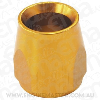 *DISCONTINUED* Aeroflow AF279-10DG Gold Hose End Socket Ptfe Style Fittings Only 200 & 570