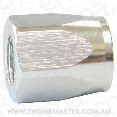 Aeroflow AF298-20DS  Hose End Socket Alloy -20AN Silver Suit Braided Hose