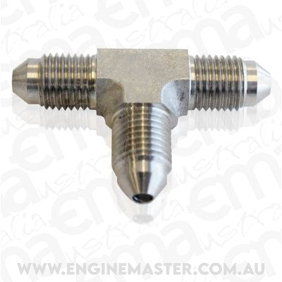 Aeroflow AF327-03 S/S -3AN Male AN Tee Piece Stainless Steel