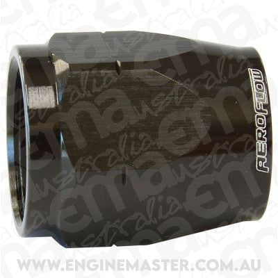 Aeroflow Performance Products AF559-16DCBLK Black Hose End Socket Cutter Style Fittings Only
