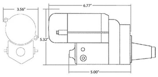 CVR CVR1338M Chrysler BB SB w/ TF-727 3.1HP Protorque Maximum Starter