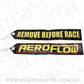 Aeroflow AF98-2044 Aeroflow Chute Safety Flag 12-1/2" x 2-1/8"