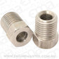 Aeroflow AF364 S/S Inverted Flare Tube Nut 3/16" Hard Line to 3/8" x 24