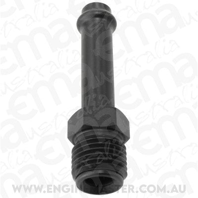 Aeroflow AF714-24BLK Holley / Stromberg Inlet Fitti1/2"-20 Thread to 5/16" Barb
