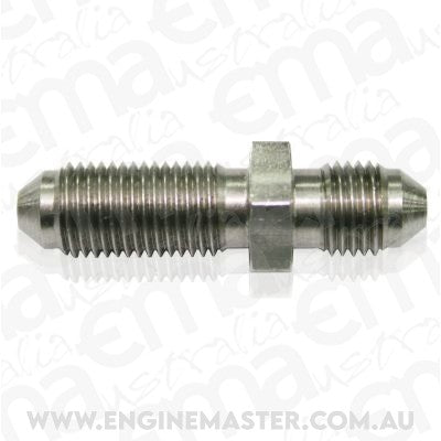 Aeroflow Performance Products AF320-03 Ssteel -3AN Bulkhead Straight Stainless Nut Seperate