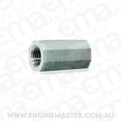 Aeroflow AF372 3/8"-24 Inverted Flare Union Stainless Steel