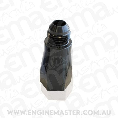 Aeroflow AF613-08BLK Check Valve Inline -8AN Black Female to Male -8An