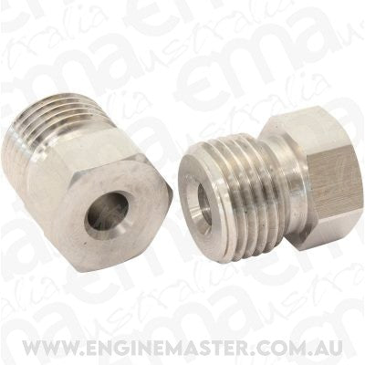Aeroflow Performance Products AF370 S/S Inverted Flare Tube Nut 3/16" Hard Line to 9/16"-20