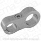 Aeroflow AF156-09-12T STEPPED BILLET DUAL HOSE SEPARATORS -6 & -10 BRAID