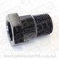 Aeroflow AF660-06BLK Temperature Probe Adapter Black 3/8" Male 5/8" Female