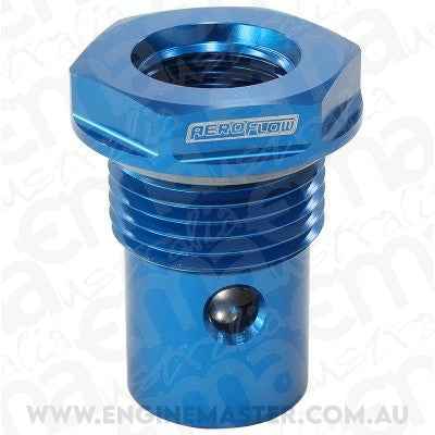 Aeroflow AF613-12 -12ORB to -8ORB Roll Over Valve Blue suits AFcells