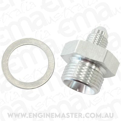 Aeroflow AF740-03S 11/16"-20 Washer Seal to -3AN suits Wilwood Master Cylinders