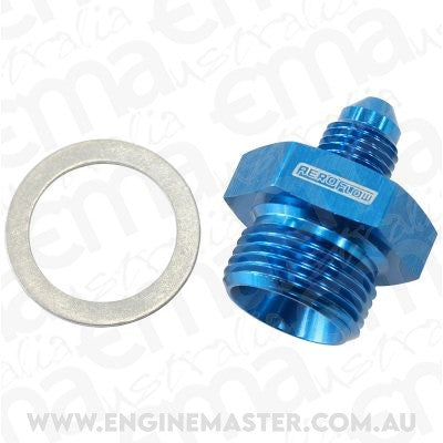 Aeroflow Performance Products AF740-03 11/16"-20 Washer Seal to -3AN suits Wilwood Master Cylinders