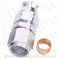 Aeroflow AF109-12S 3/4" Hard Line to -12AN Femaleadapter Silver W/ Olive