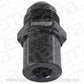 Aeroflow AF708-08RBLK Push In Cover Breather Adapterto -8AN Black Ba to Fg Rear