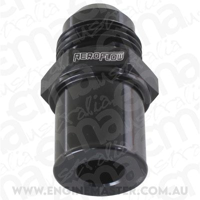Aeroflow AF708-08RBLK Push In Cover Breather Adapterto -8AN Black Ba to Fg Rear