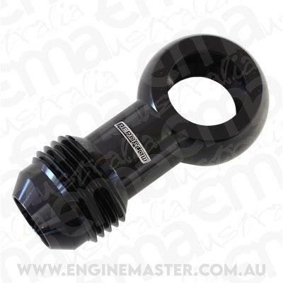 Aeroflow AF725-10BLK Banjo 16mm /5/8" to -10AN Black