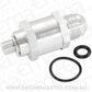 Aeroflow AF616-08S EFI Fuel Pump Check Valve -8AN (M10 x 1.00mm) Silver Finish