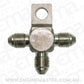 Aeroflow AF326-03 Stainless -3AN Tee with Mount Stainless with Mount Hole