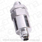 Aeroflow Performance Products AF609-06S Billet Fuel Filter -6AN Silver 30 Micron Bronze Filter