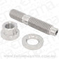 Aeroflow Performance Products AF55-2004 Performance M10 x 1.50mm Titanium Stud, Nut and Washer Kit Sold as One Stud, One Flat Washer and One 12 Point Nut