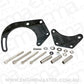 Aeroflow AF64-4017BLK Low Mount Alt Bracket Black B/B Chev with Short Water Pump