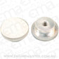 Aeroflow AF55-1010 Polished Billet Air Cleaner Nut 5/16" UNC Low profile with a tall step down to suit Full Flow Air Cleaner Lid