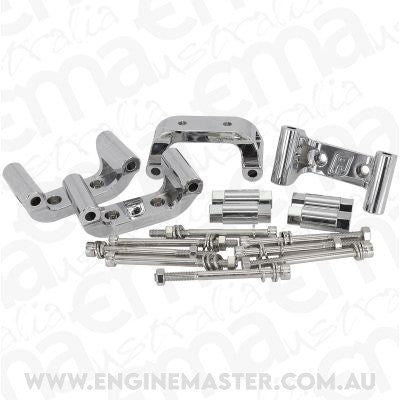 Aeroflow AF64-4034 Chev LS2 /LS3 /LS7 Coil Mountsbillet Can Sep Mount Chrome