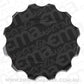 Aeroflow AF59-5000BLK Replacement Oil Filler Cap Blksuits All Fabricated Covers