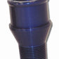 CVR CVR6150BL Water Pump Inlet Fitting 1" NPT Male to 1.5" Hose 3.15" Long Blue