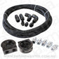 Aeroflow AF30-4000 Universalersal Oil Cooler Line Kit 3/4-" 13/16" M18 M20 & M22