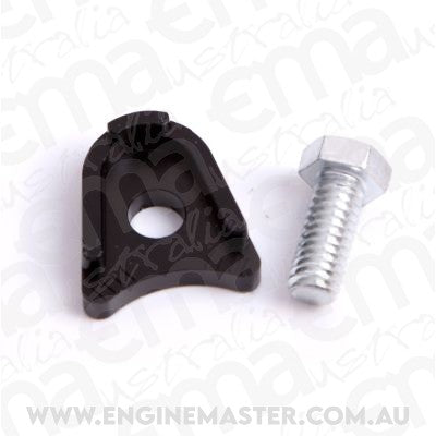 Aeroflow AF64-2035BLK Billet Distributor Hold Down Blk Clamp Ford Windsor & 351C