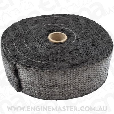 Aeroflow AF91-3005 Exhaust Insulation Wrap2"x50Ft50 Foot Black Roll