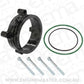 Aeroflow AF64-2139BLK BOSCH DBW 82mm THROTTLE ADAPT INTERCOOLER CLAMP 3.5 INCH BLK