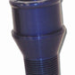 CVR CVR6175BL Water Pump Inlet Fitting 1" NPT Male to 1.75" Hose 3.15" Long Blue