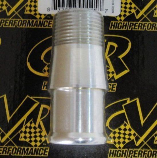 CVR CVR6175CL Water Pump Inlet Fitting 1" NPT Male to 1.75" Hose 3.15" Long