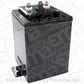 Aeroflow AF77-4055BLK SINGLE PUMP SURGE TANK SUITS 40mm FUEL PUMPS BLACK