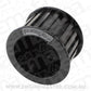 Aeroflow AF59-3000ABLK Alternator Glimer Drive Pulleyonly- Hard Anodised Black
