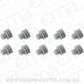 Aeroflow AF49-8540 Weatherpack Wire Seal Grey Pack Of 10