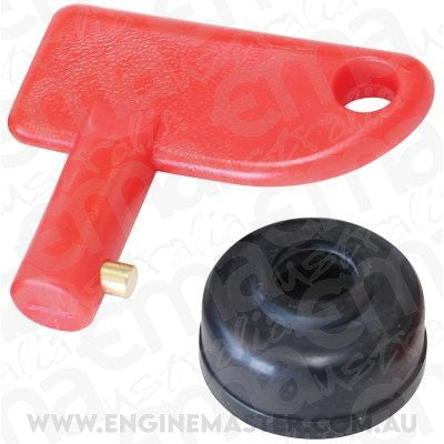 Aeroflow AF49-4056 Battery Isolator Key Only Red Key & Weather Tight Seal