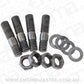 Aeroflow AF55-1008BLK Aeroflow Carb Stud Kit 1-3/8" 35mm Oal Black
