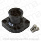Aeroflow AF64-2021BLK Billet Thermostat Housing Black Straight suits 302 351C