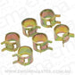 Aeroflow AF27-016-10 Vacuum Hose Spring Clamp (10 Pack) suits AF9031-016 & AF9231-016