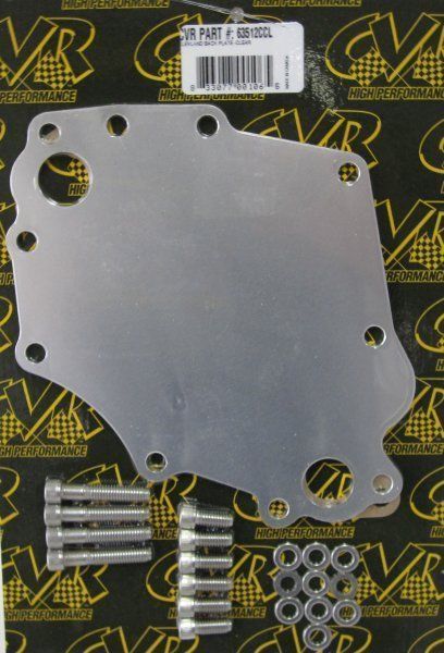 CVR CVR63512CCL Ford Cleveland V8 Electric Water Pump Backing Plate Polished